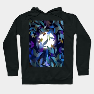 Moonlight in Blue Hoodie